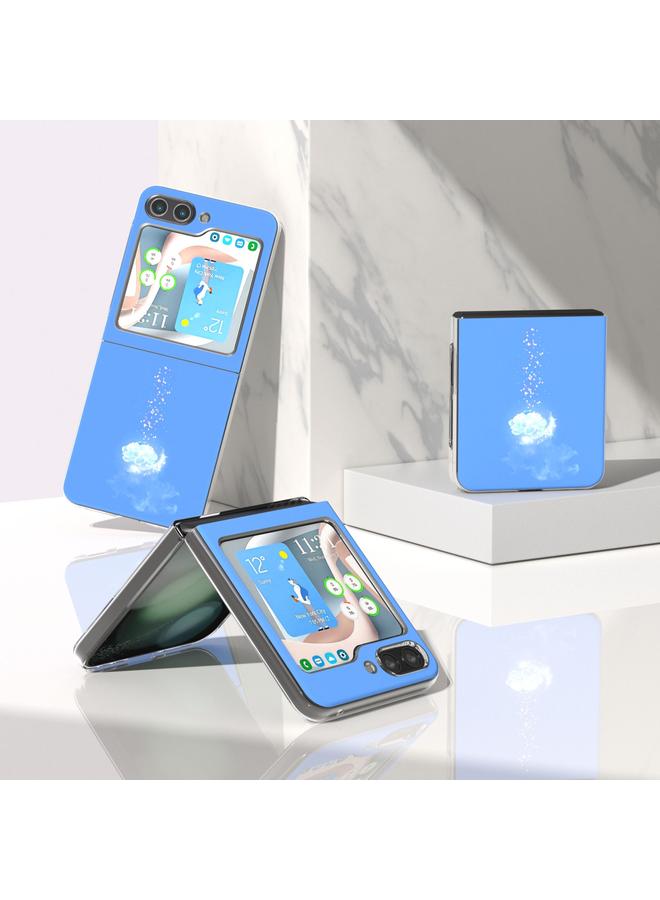اس-توب جراب لهاتف Samsung Galaxy Z Flip5 بنمط مطبوع عليه رسومات - Image 2