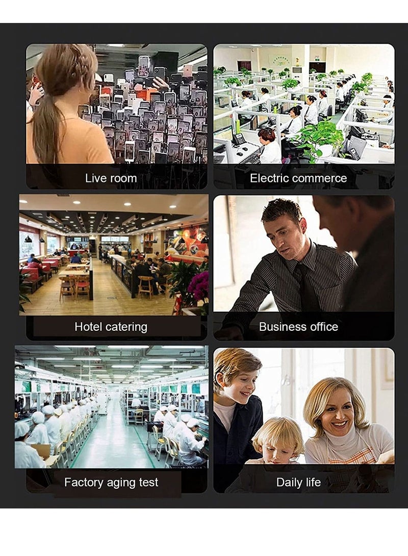 GENNEXT 60 Watt 10 Port USB Charging Station, Home Desktop USB Fast Charger with Auto Detect Technology, Family Sized Smart USB Charging Hub for Hotel Home Travel - Image 3