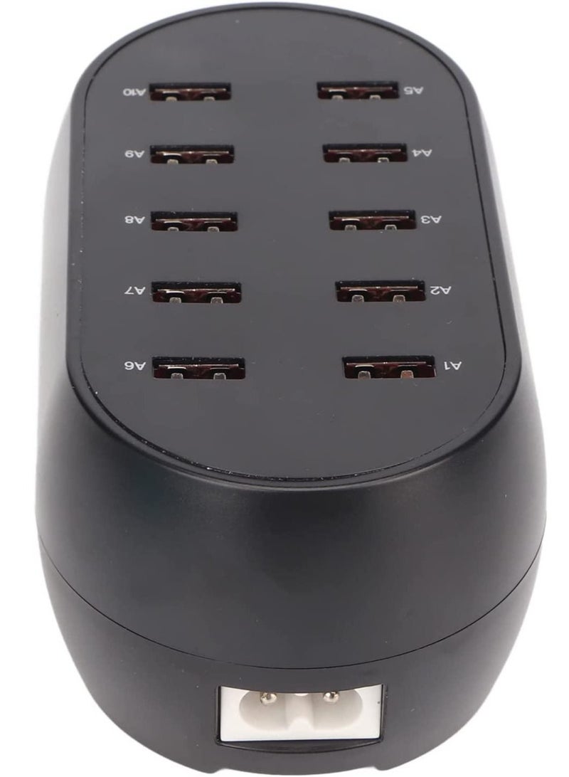 GENNEXT 60 Watt 10 Port USB Charging Station, Home Desktop USB Fast Charger with Auto Detect Technology, Family Sized Smart USB Charging Hub for Hotel Home Travel - Image 5