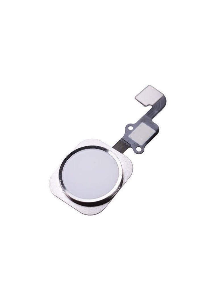 Generic - Touch ID Sensor Home Button Key Flex Cable Replacement for iPhone 6S Plus - Silver - Image 1