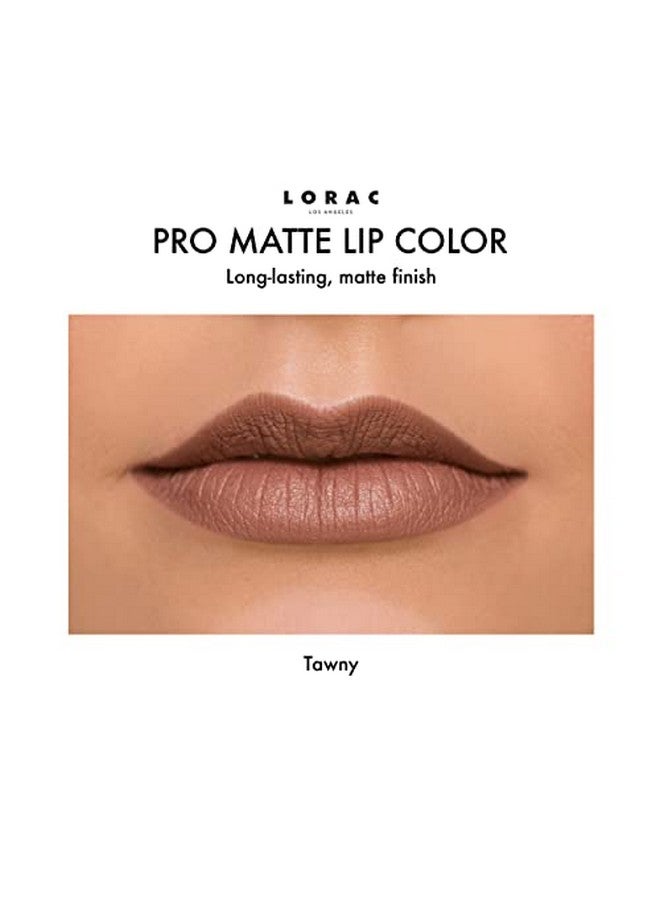 Lorac Pro Matte Lipstick Greige Longlasting Color Antioxidant Infused Cruelty Free Gluten Free Vegan - Image 5