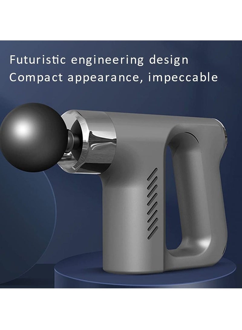 Massage Gun Fascial Gun Muscle Massager Deep Tissue Percussion Massager Body Relax Pain Relief Electric Therapy Gun for Fitness Relaxer - Image 3