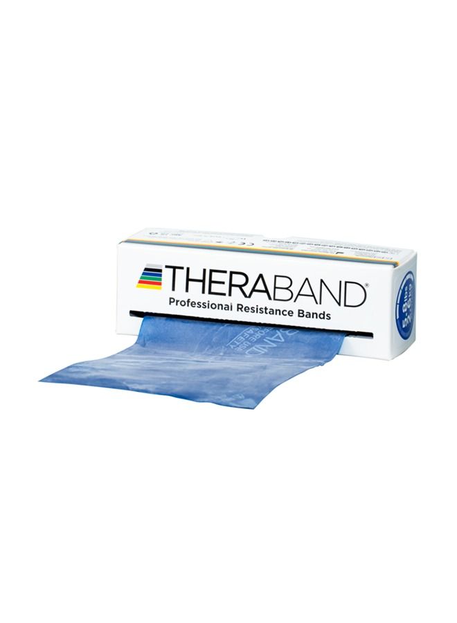 TheraBand Blue Extra Heavy Exercise Band 6 Yard Dispenser Box for Strength and Fitness Training\ - Image 1