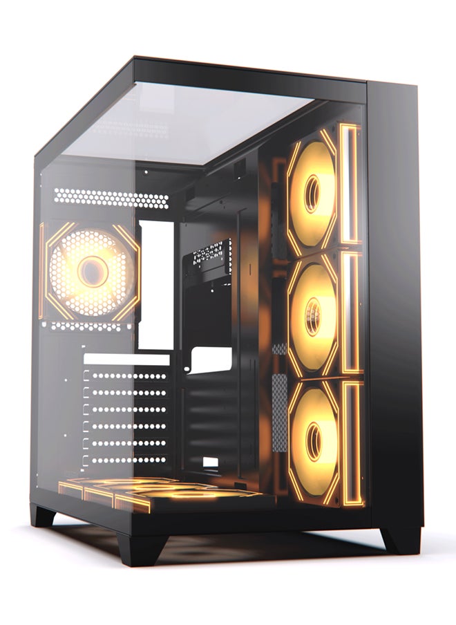 AYGRO - HORIZON 3D Gaming PC - AMD RYZEN 7 7800X 3D Processor/32GB RAM/2TB SSD/12GB RTX 4070 Graphics Card/Windows 11/1000W 80 PLUS GOLD PSU - Image 1