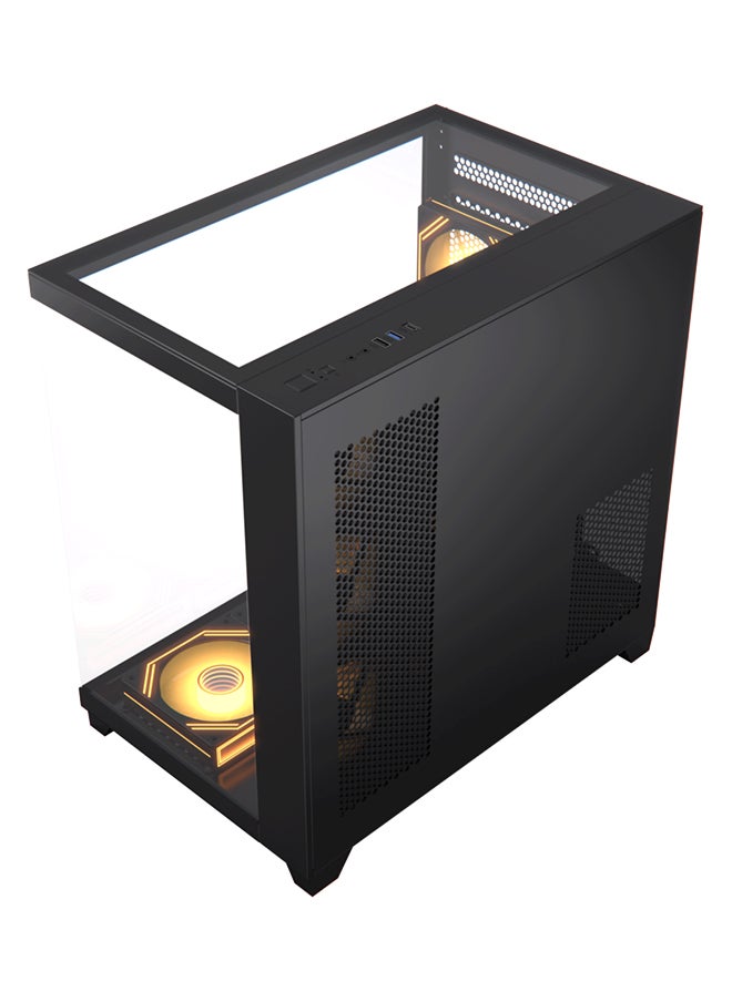 AYGRO - HORIZON 3D Gaming PC - AMD RYZEN 7 7800X 3D Processor/32GB RAM/2TB SSD/12GB RTX 4070 Graphics Card/Windows 11/1000W 80 PLUS GOLD PSU - Image 1