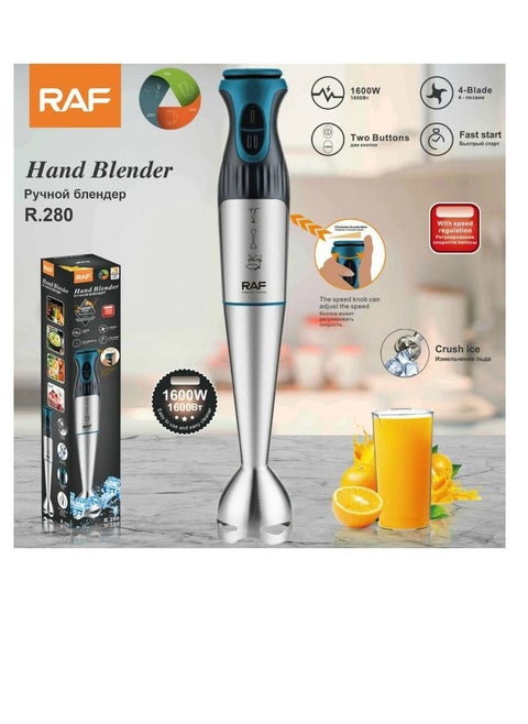 Stainless hand blender - R.280 - RAF - 1600 watts