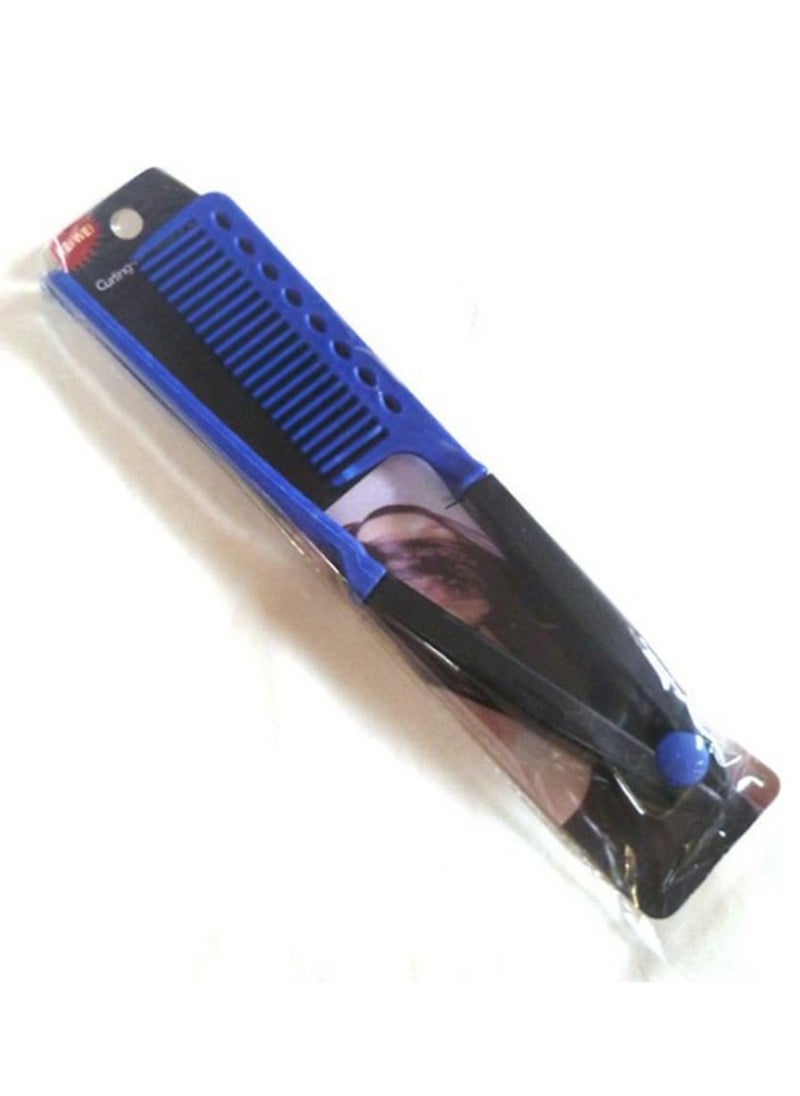 Generic - 1pc DIY Hair Brush Salon Hairdressing Styling V Shape Straight Comb Random Color - Image 1