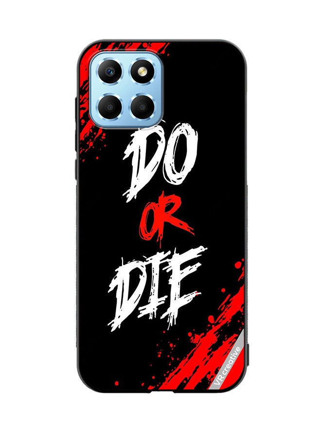 VR CREATIVE Protective Case Cover For Honor X8 5G Do Or Die Design Multicolour - Image 1