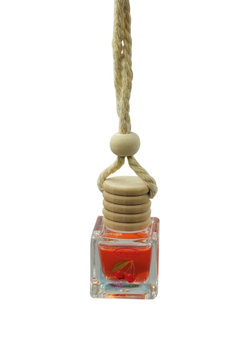 FRESH Cherry Car Air Freshener - Hanging Perfume Diffuser - Image 3