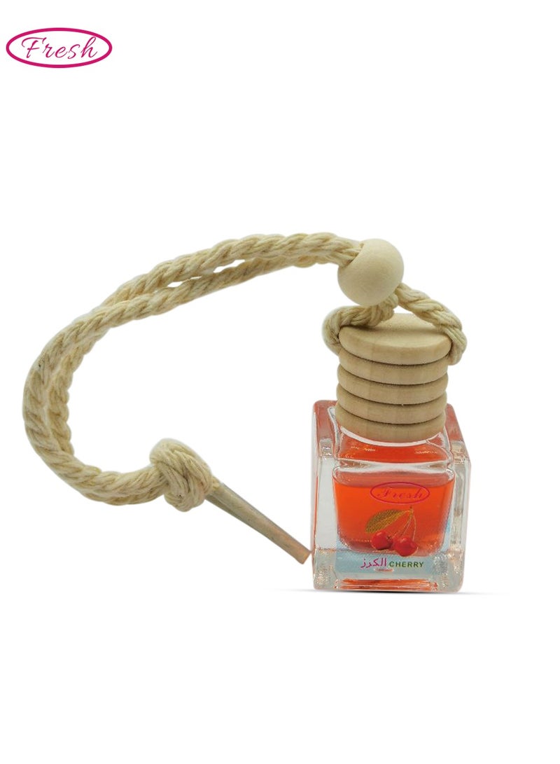 FRESH Cherry Car Air Freshener - Hanging Perfume Diffuser - Image 1