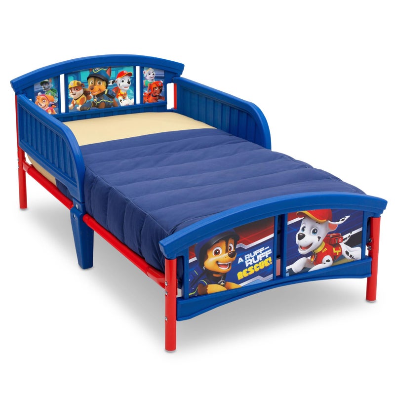 Delta Children Plastic Toddler Bed, Nick Jr. PAW Patrol - Image 1