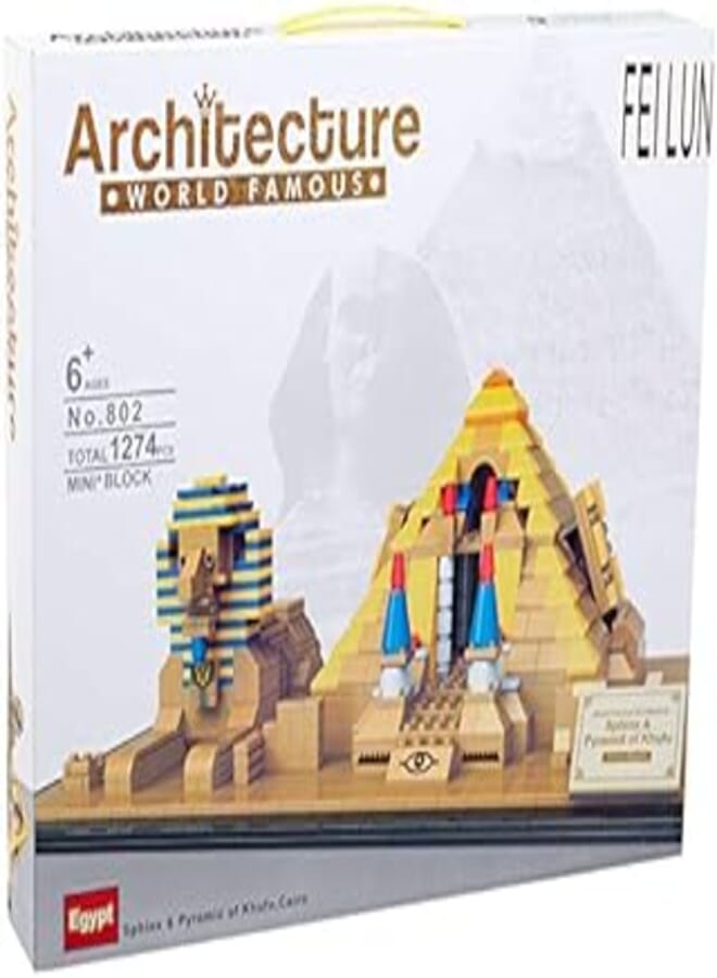 Sphinx and Pyramid of Khufu Puzzle, 1274 Pieces - 803