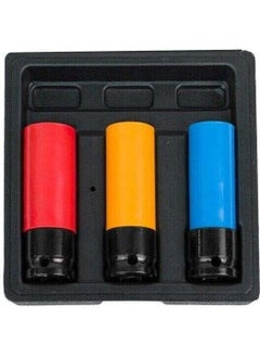 Troy 26157 Wheel Socket Set Wheel Nut Set, 1/2'' 3 Pieces 