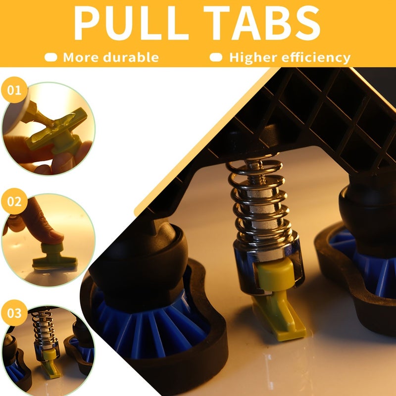 Dent Puller Tabs XF 0324 8 Car Body Dent Removal Pulling Tabs Paintless Repair Glue Tabs Automobile Dent Repair Hail Damage Removal Tools - Image 4