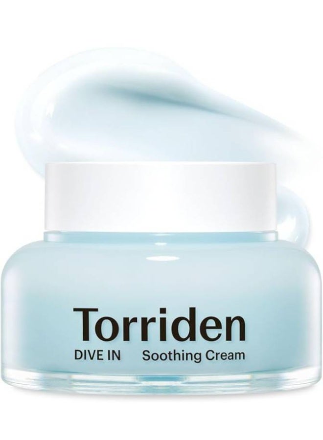TORRIDEN DIVE-IN Low-Molecular Hyaluronic Acid Soothing Cream for Deep Hydration & Long-Lasting Moisture Barrier Care - Image 1
