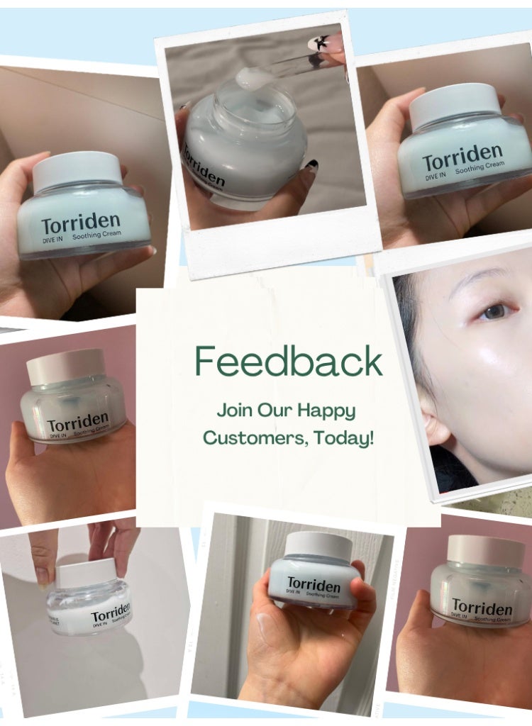 TORRIDEN DIVE-IN Low-Molecular Hyaluronic Acid Soothing Cream for Deep Hydration & Long-Lasting Moisture Barrier Care - Image 2