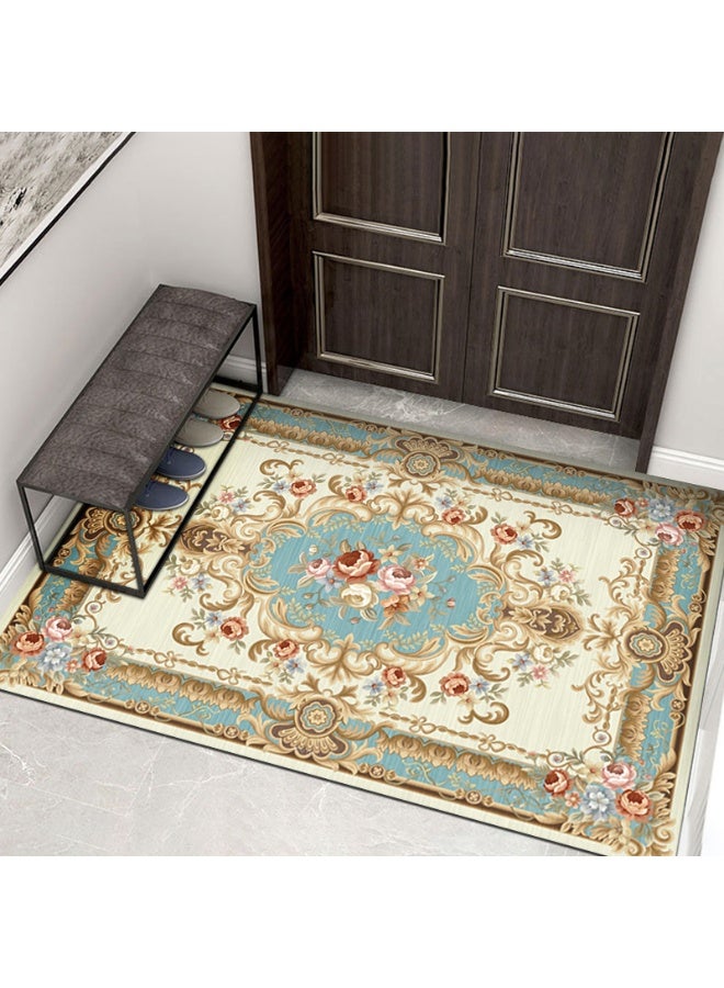 آنا سجادة منزلية مقاومة للانزلاق مصنوعة من الكريستال المخملي - Image 1