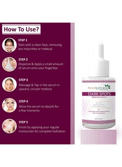 7 Days Dark Spots Serum For Men & Women | Daily Face Serum For Glowing Skin, Oily Skin & Dark Spots(30 Ml)  - Image 5