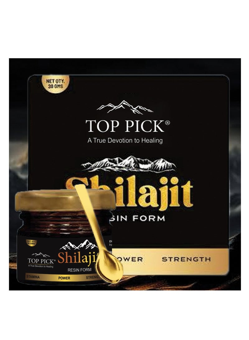 Top Pick Pure Shilajit Resin 30g - Committed to Healing and Strengthening