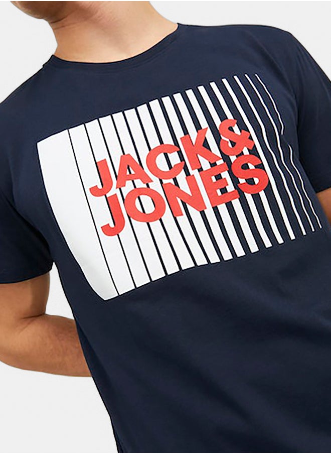 JACK & JONES Jjecorp Logo Tee Play Ss O-Neck Noos  - Image 4