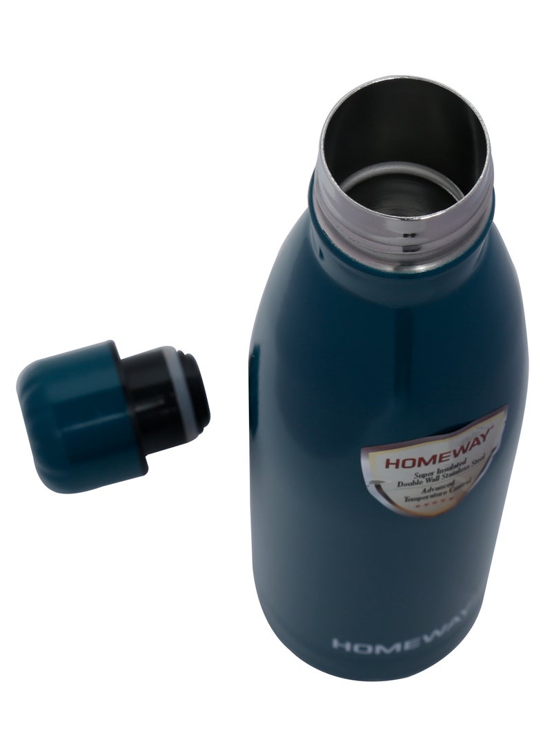 Homeway Sports Flask 750ML – Insulated Water Bottle for Outdoor, Gym, and Fitness – Leakproof, BPA-Free, Keeps Drinks Hot & Cold - Image 2