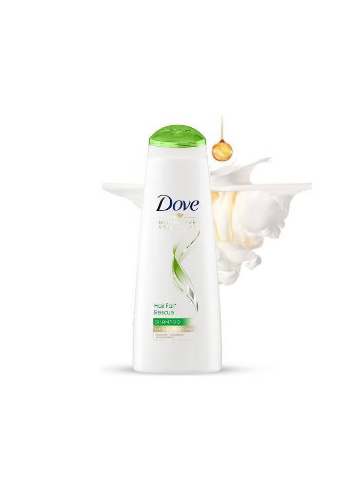 Dove shampoo hair fall Rescue Nourishment For Weak Fragile Hair 350ml - Image 3