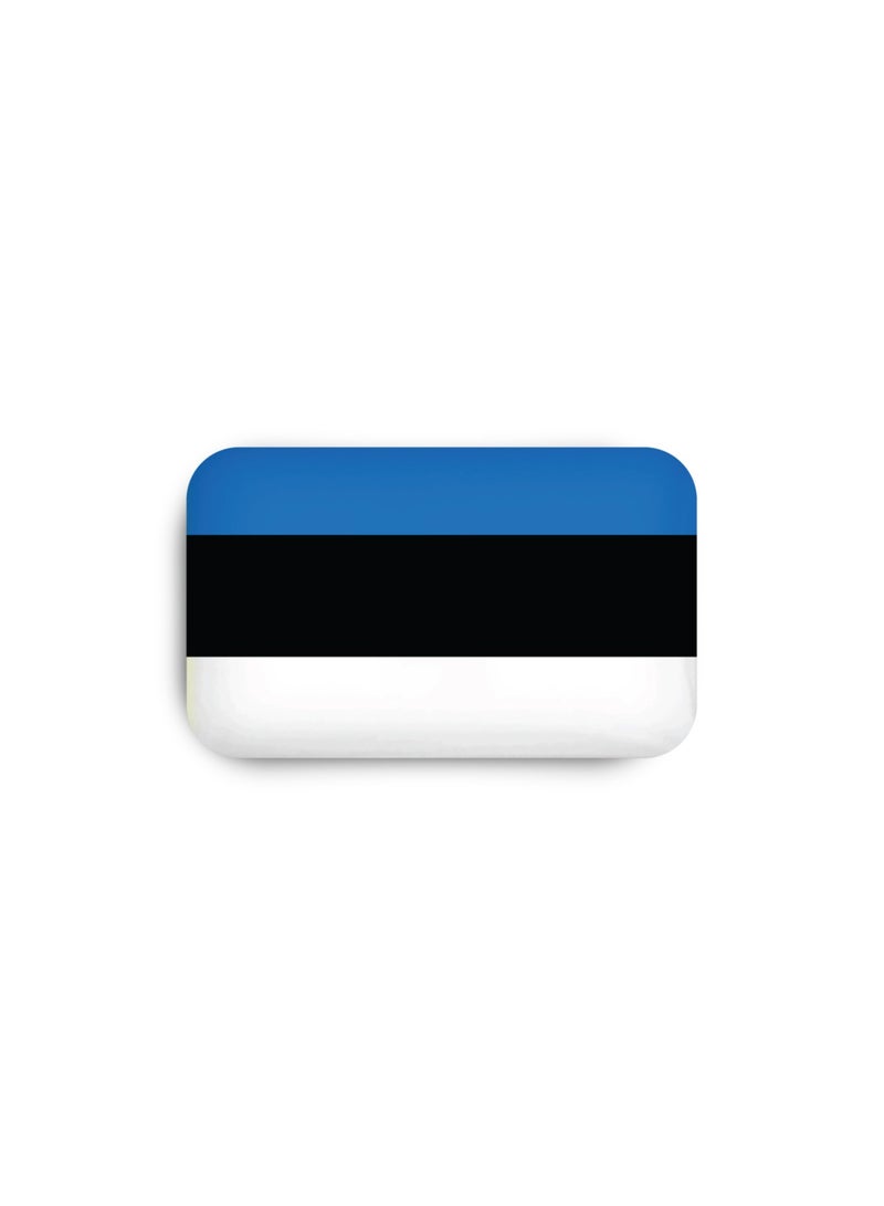 971MEDIA Estonia Flag Magnetic Badge - Image 2