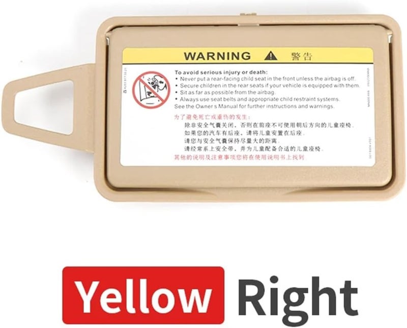 Wivplex Car Interior Sun Shade Visor Makeup Mirror Cover - Image 2