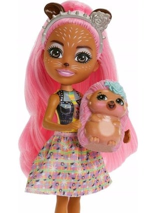 ENCHANTIMALS Popular Character Dolls Hensley Hedgehog and Spiney HKN13  - Image 2
