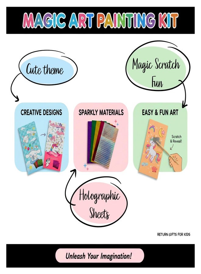 SNAPTRON DIY Return Gifts for Kids Birthday - 24Pcs Water Paint Book with Brush, Return Gifts for Kids, Coloring Books with Water Paint Color in Each Sheet, DIY Drawing Book, Best Return Gifts - Image 2