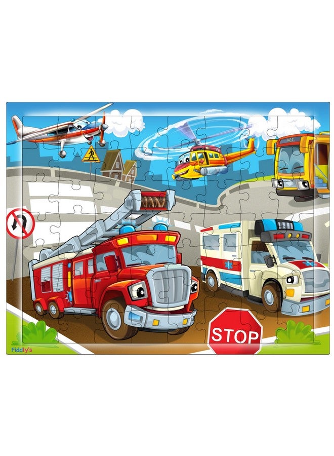 Fiddlys 54 Pcs Wood Jigsaw Puzzles for Kids & Children Age 6+ Animal World and Sea World (Pack of 3) - Image 3