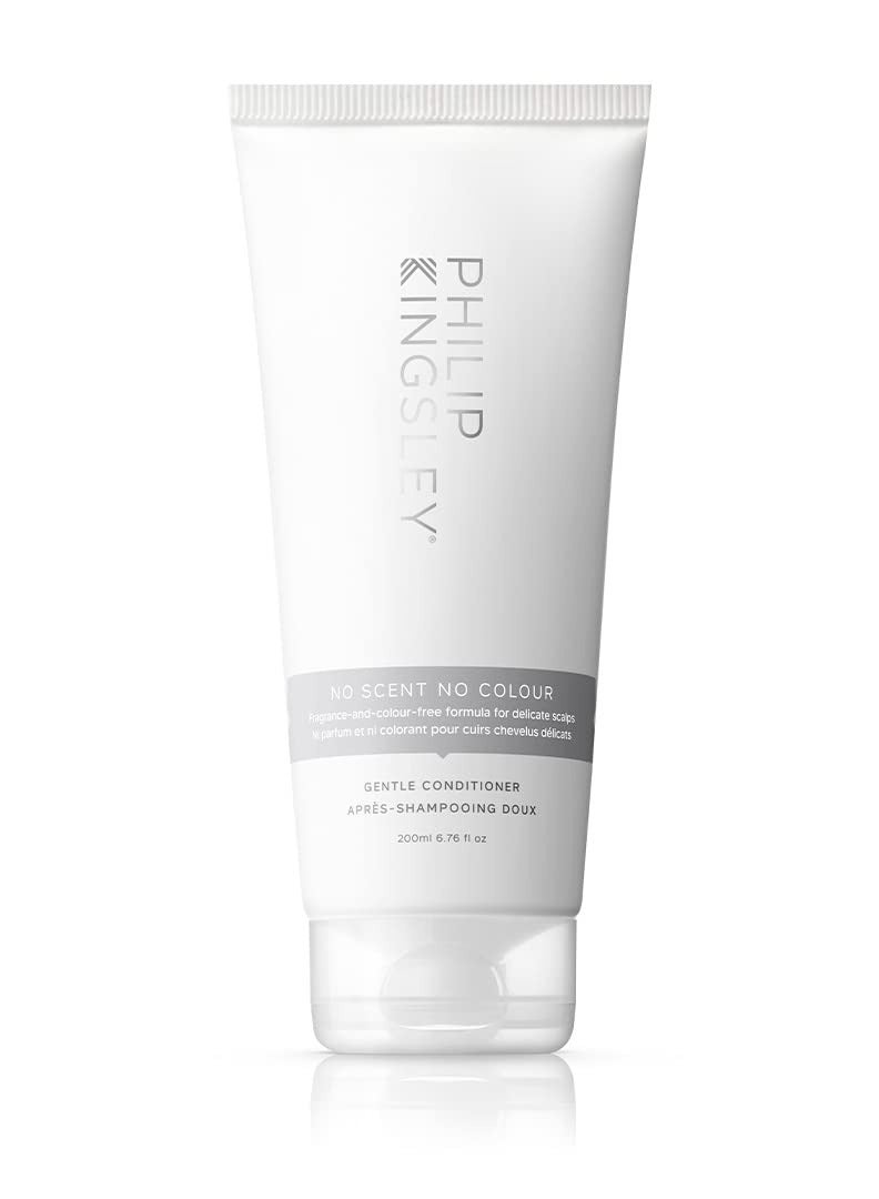 PHILIP KINGSLEY | No Scent No Color Gentle Conditioner | For Sensitive and Delicate Scalps | Sulfate-Free and Fragrance-Free | 6.76oz