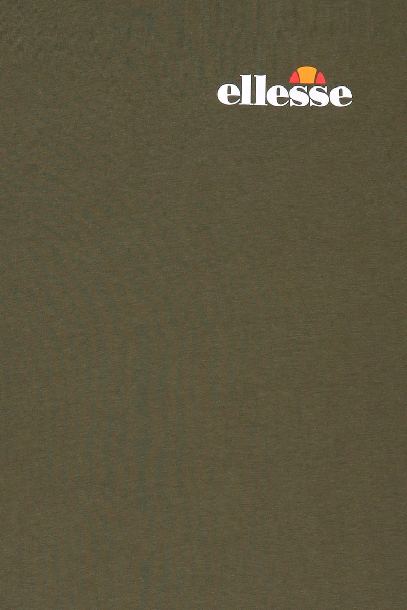 Ellesse Men Sportswear Fit Short Sleeve Outdoor T-Shirt, Olive - Image 5