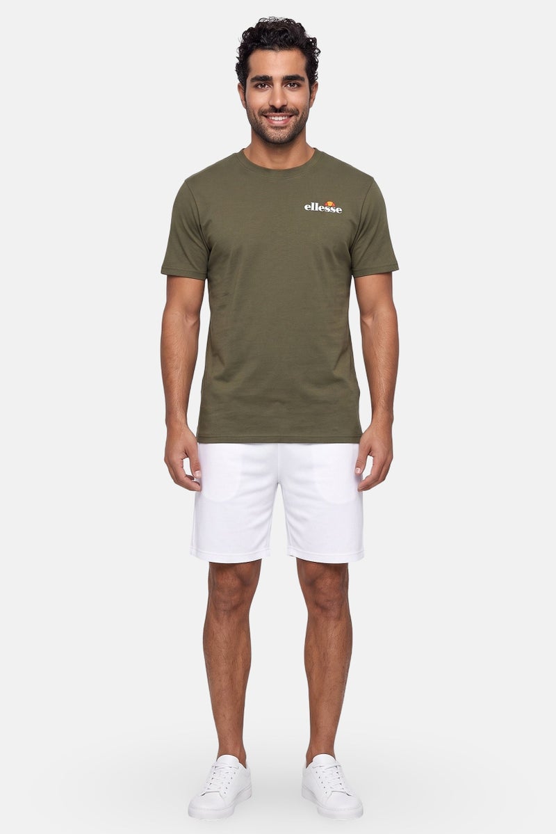 Ellesse Men Sportswear Fit Short Sleeve Outdoor T-Shirt, Olive - Image 2