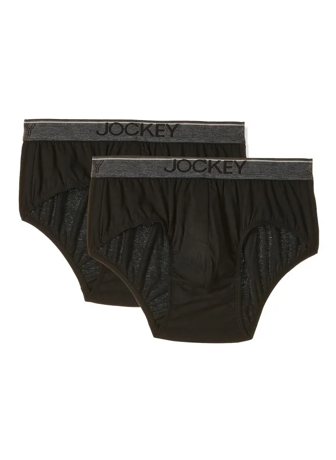 جوكي Jockey Men Cotton Square Cut Brief Pack of 2 8901326065730 8037 L Assorted