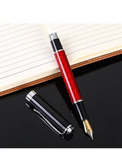 xozgdovg Student adult calligraphy pen Iridium pen tip red 