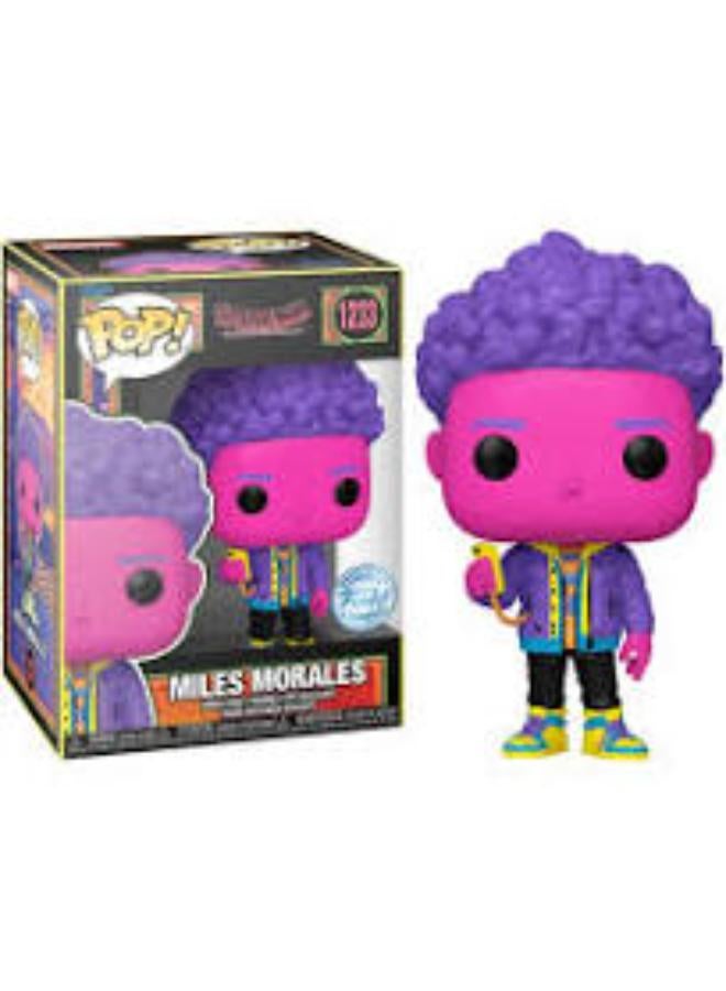 Funko Pop! Marvel: Spider-man: Across The Spiderverse - Miles Morales (BLKLT)(Exc) - Image 2