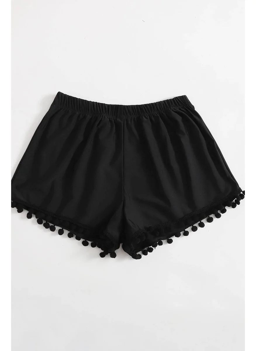 انجلسين Stylish Swim Shorts with Pompom