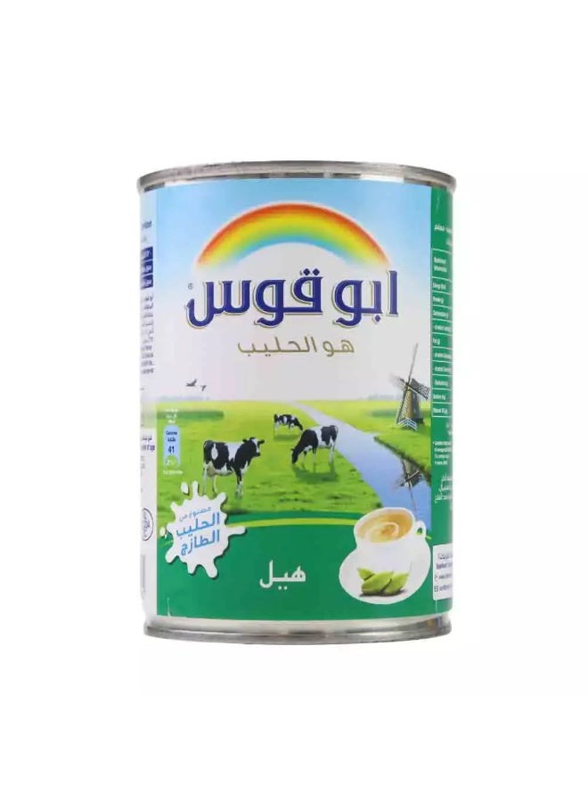 Rainbow حليب قوس قزح، حليب طازج مع كريمة كاملة ونكهة الهيل - 385 مل - Image 2