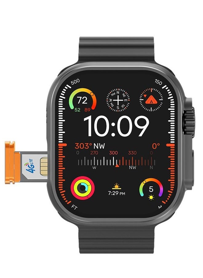 GS - GS Ultra 4G Smart Watch,Intelligent Monito with Heart Rate/Blood Oxygen /Sleep Detection,Step and Calorie Monitor, IP67 Waterproof Activity Tracker For IOS and Android - Image 1