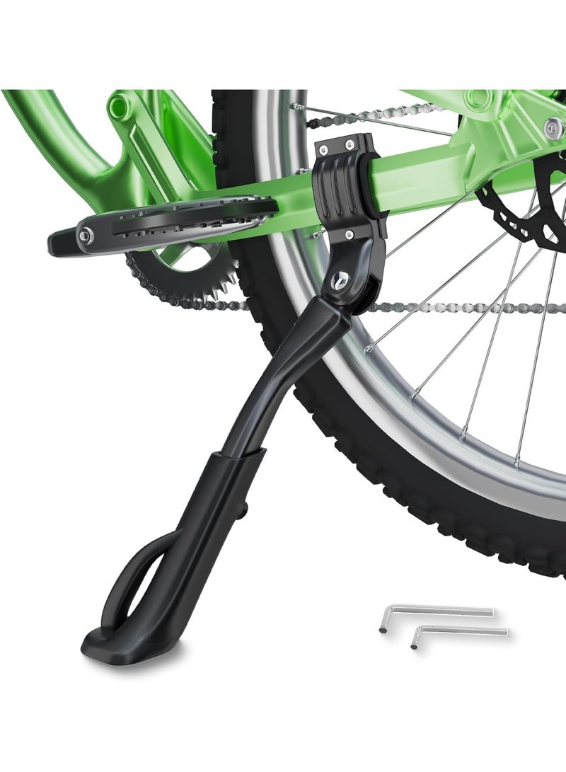 Soofam Bike Kickstand for 26-29 Inch Bicycles – Adjustable Aluminum, Sturdy & Non-Slip - Image 1