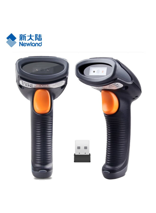 Newland Oy20-rf Qr Code Wireless Scanner Gun, Mobile Payment Code Scanner, Supermarket Checkout Express Delivery Scanner