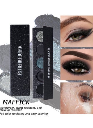 MAFFICK 5-Color Eyeshadow Palette- Matte & Shimmery Eyeshadow for High-Definition Eye Makeup: Waterproof, Sweat Resistant, & Long-lasting - pzsku/ZBF59489EDD0043FAC65CZ/45/_/1708616454/a24551f0-0c5d-485c-b2c6-62a0819ba814