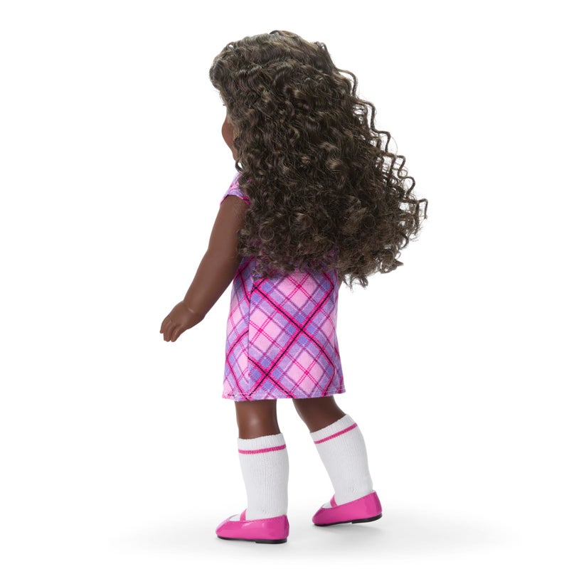 American Girl Truly Me 18inch Doll 127 wHazel Eyes Curly DkBrown Hair Very Deep Skin Neutral Undertones for Ages 6 - Image 5