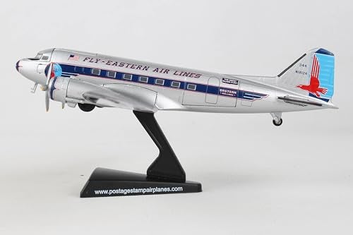Daron Postage Stamp Eastern DC-3 1/144, Silver - Image 3