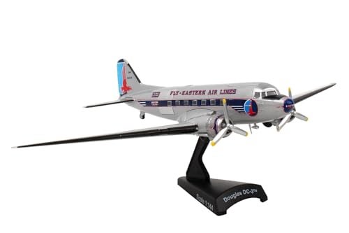 Daron Postage Stamp Eastern DC-3 1/144, Silver - Image 1