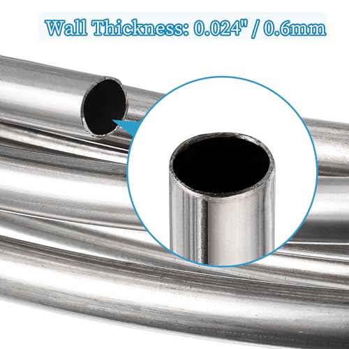 Vigorous Stainless Steel Tubing Coil, 3/8" x 10Ft 304 Stainless Steel Welded Tubing - Image 4