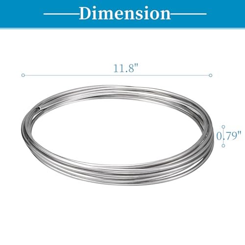 Vigorous Stainless Steel Tubing Coil, 3/8" x 10Ft 304 Stainless Steel Welded Tubing - Image 3