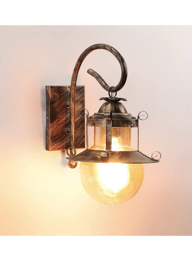 DarkVision Wood Wall Light/Wall Light For Living Room Modern/Wall Lamps For Bedroom/For Living Room/Wall Lights For Home Decoration/Bedside Wall Lamp (Without Bulb) (361 Antique (With Bulb)) - Image 2