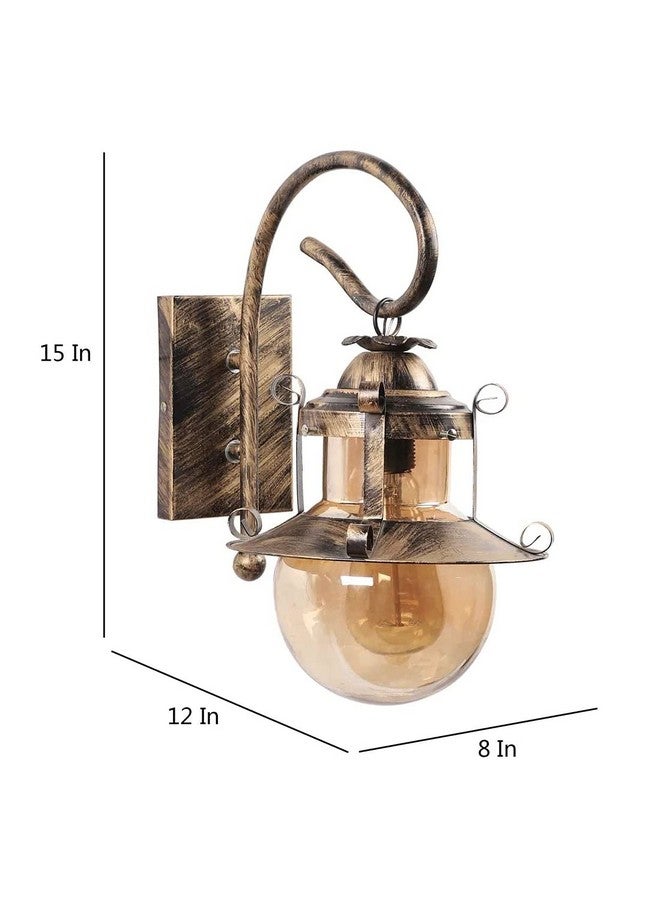 DarkVision Wood Wall Light/Wall Light For Living Room Modern/Wall Lamps For Bedroom/For Living Room/Wall Lights For Home Decoration/Bedside Wall Lamp (Without Bulb) (361 Antique (With Bulb)) - Image 5